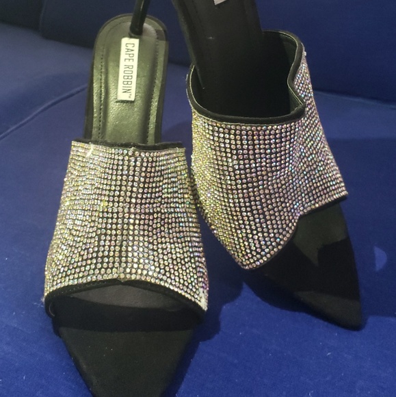 Blinged Out Mules - Picture 2 of 4